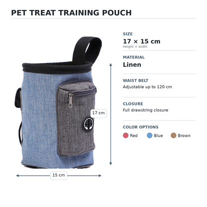 Portable Dog Training Treat Pouch