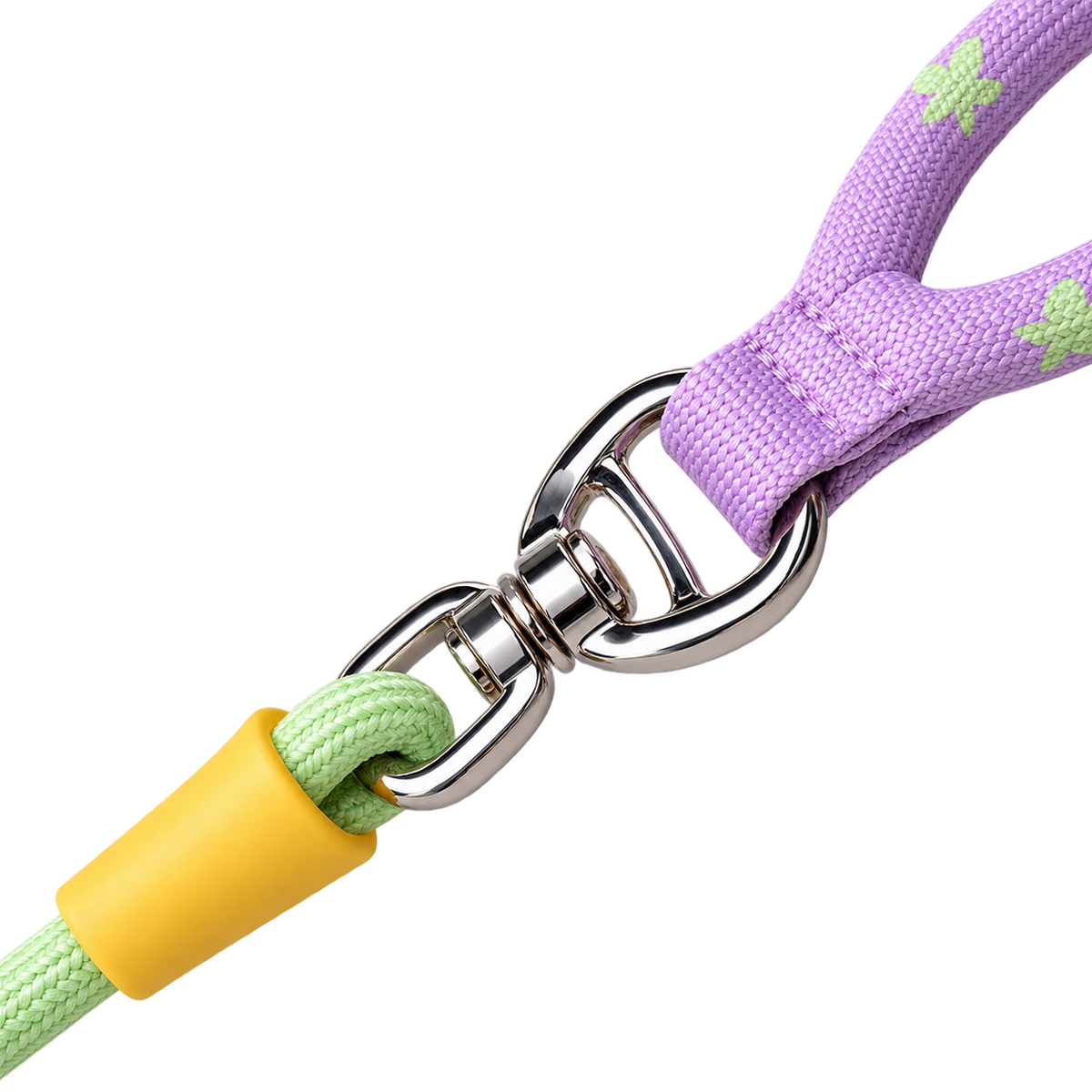 Color-Block Slip Lead Dog Leash