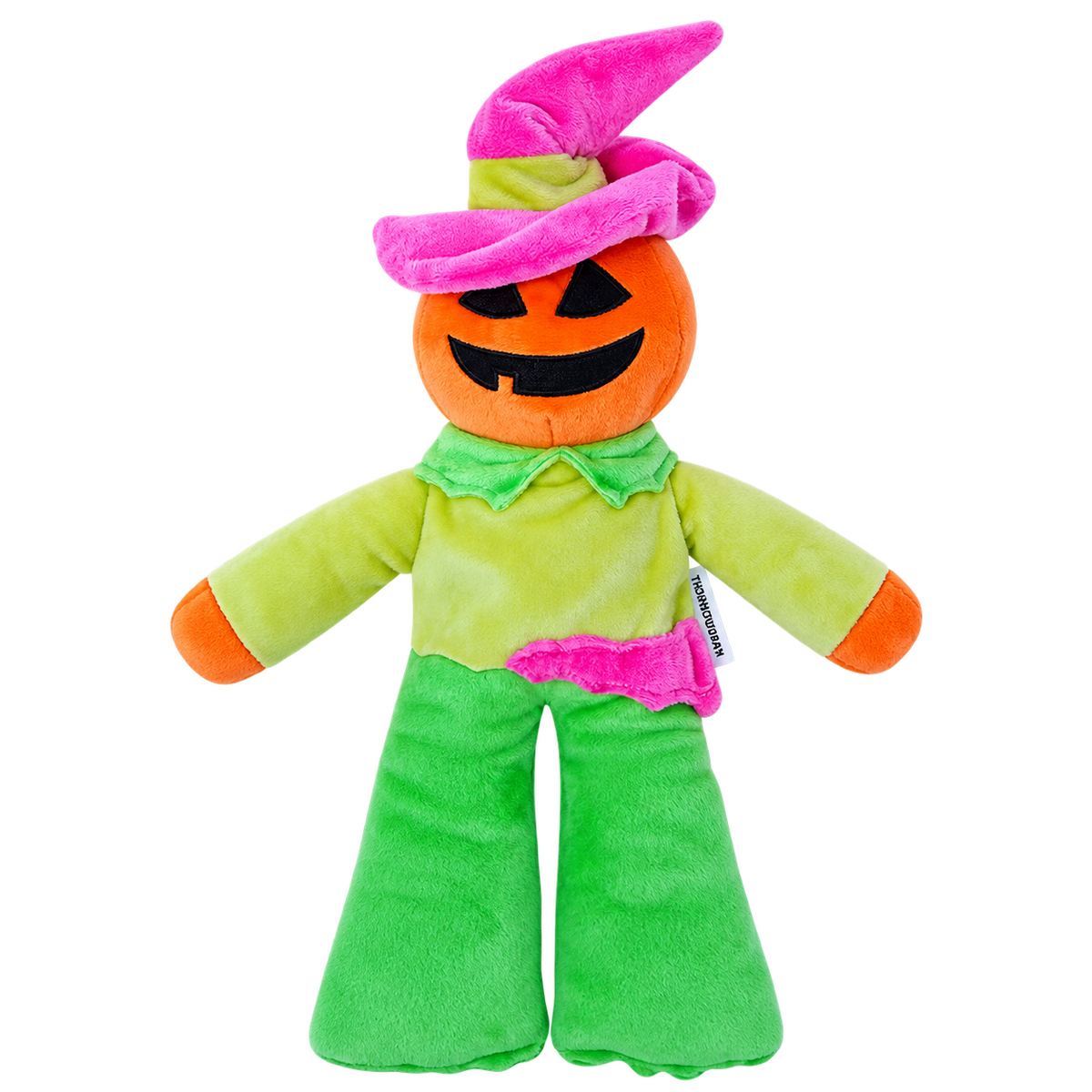 Pumpkin Character Plush Dog Toy