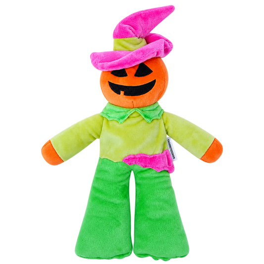 Pumpkin Character Plush Dog Toy