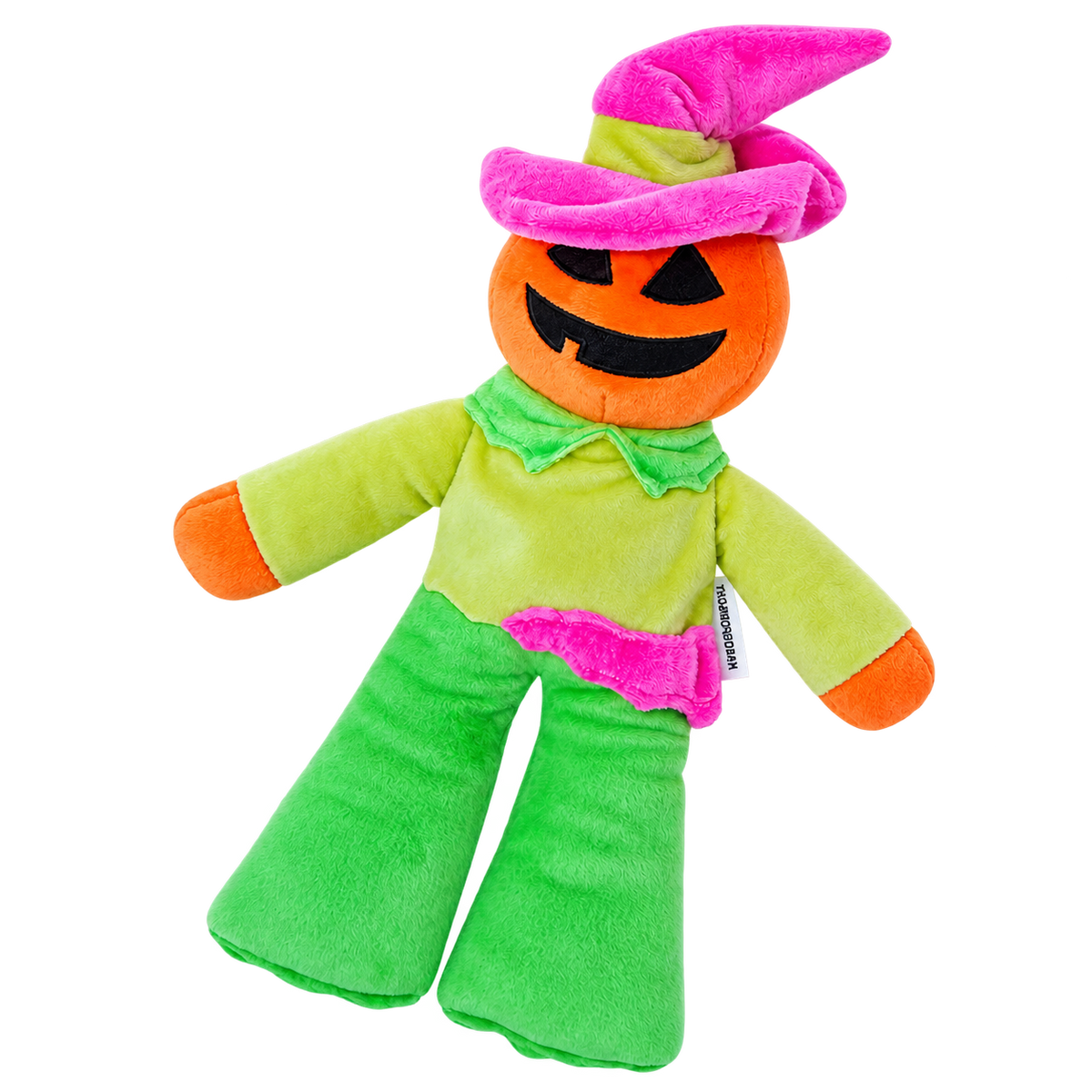 Pumpkin Character Plush Dog Toy