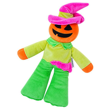 Pumpkin Character Plush Dog Toy