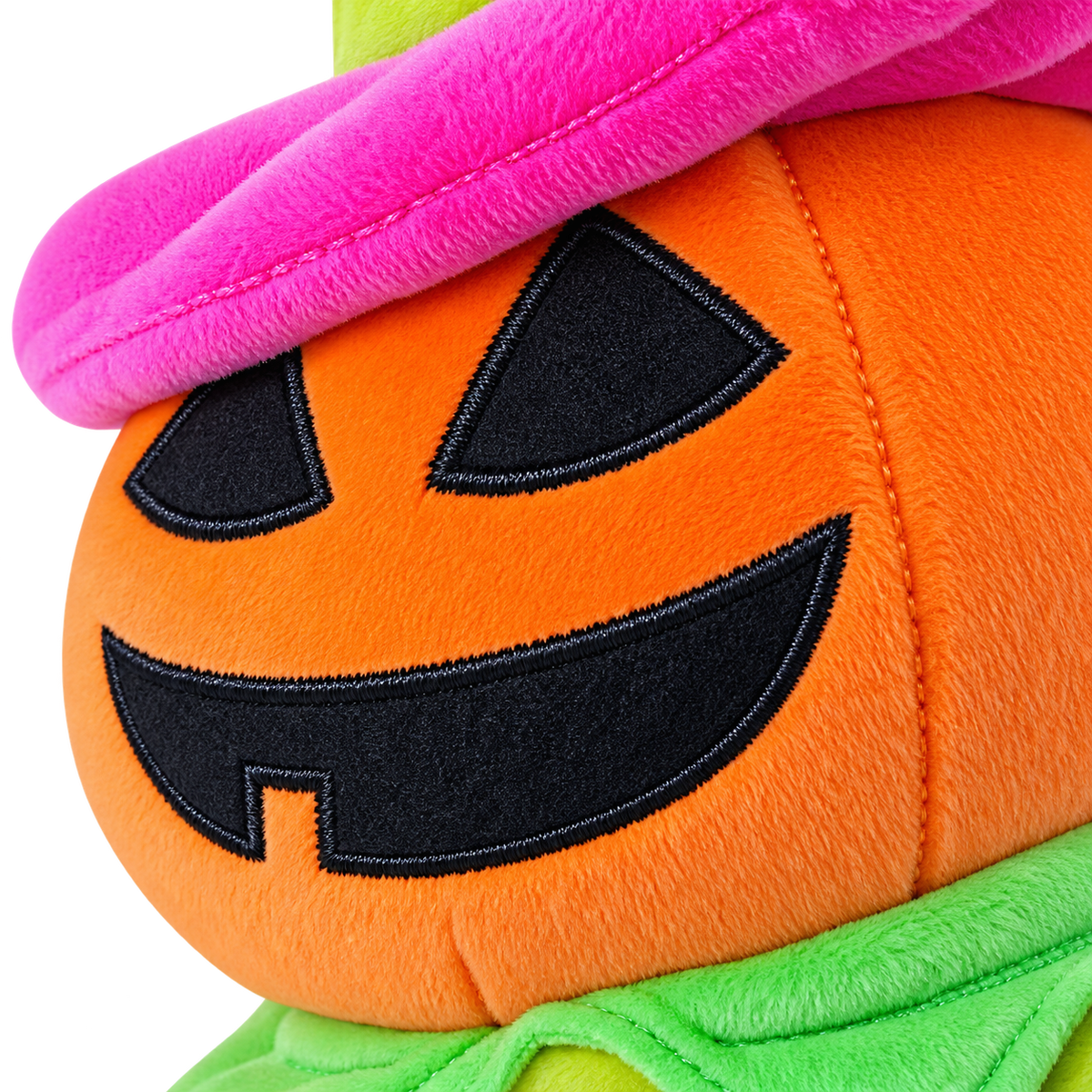 Pumpkin Character Plush Dog Toy