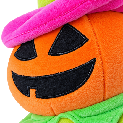 Pumpkin Character Plush Dog Toy