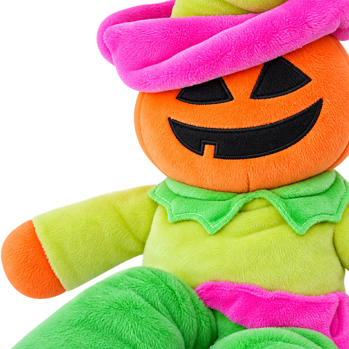 Pumpkin Character Plush Dog Toy