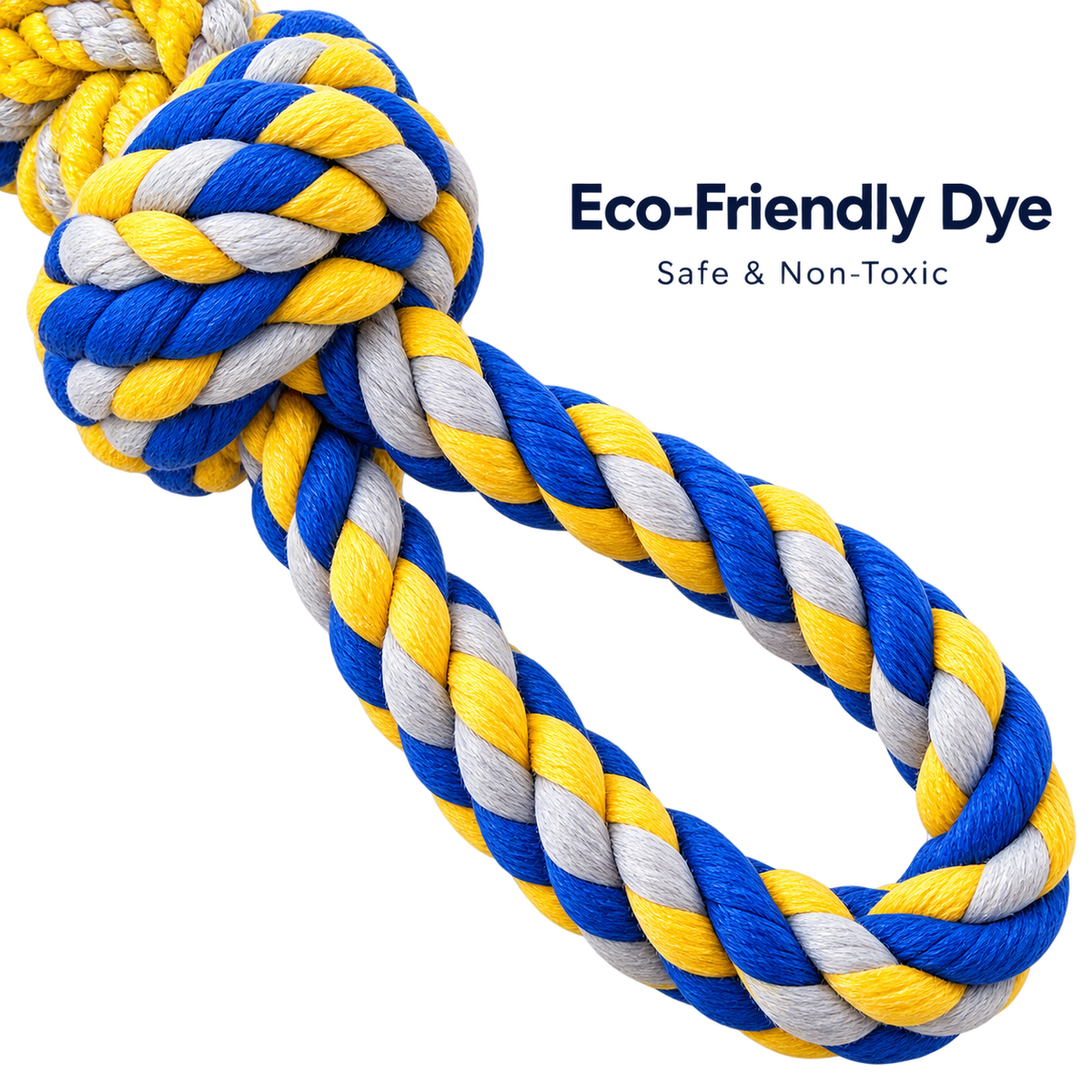 Double-Knot Tug Rope Dog Toy