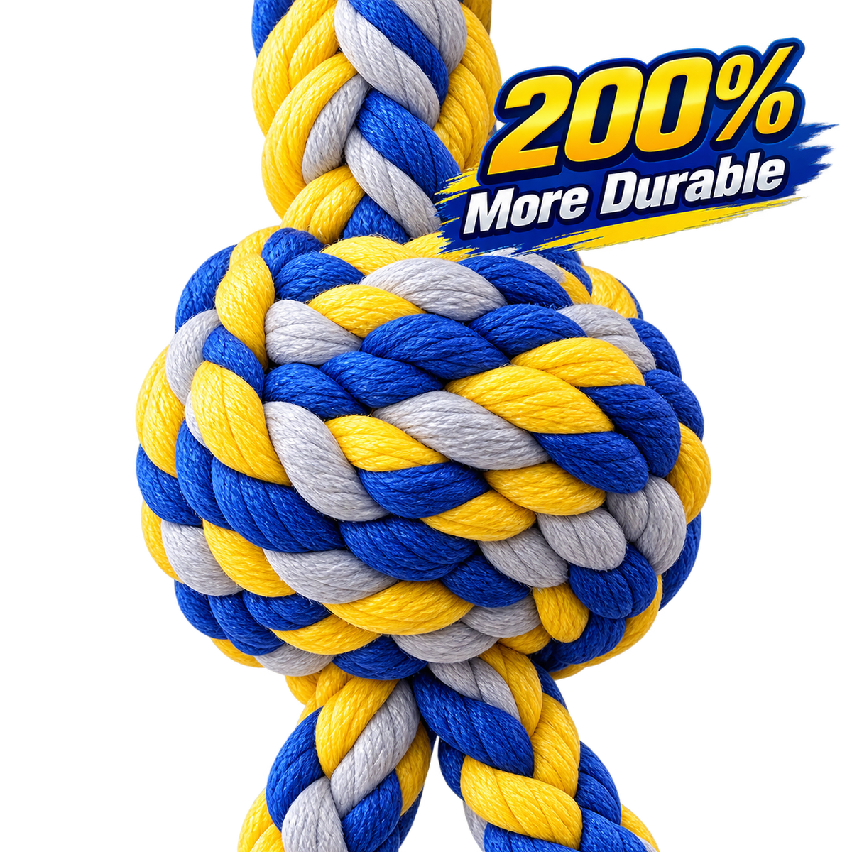 Double-Knot Tug Rope Dog Toy
