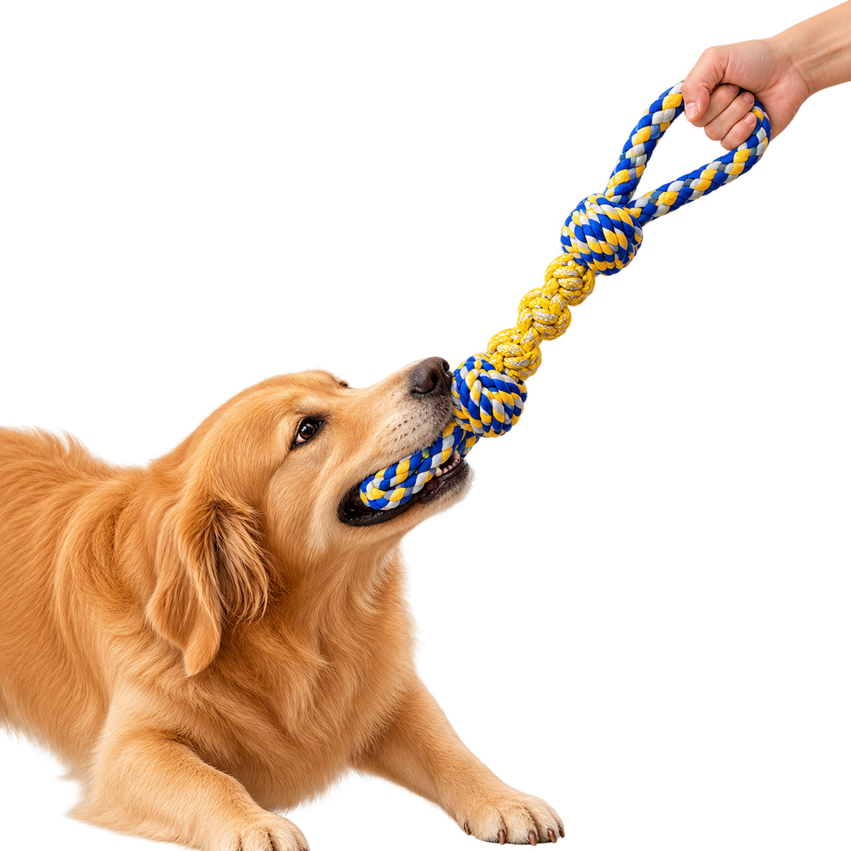 Double-Knot Tug Rope Dog Toy