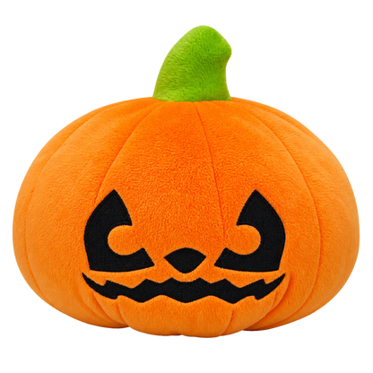 Pumpkin Plush Dog Toy
