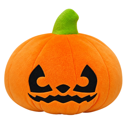 Pumpkin Plush Dog Toy
