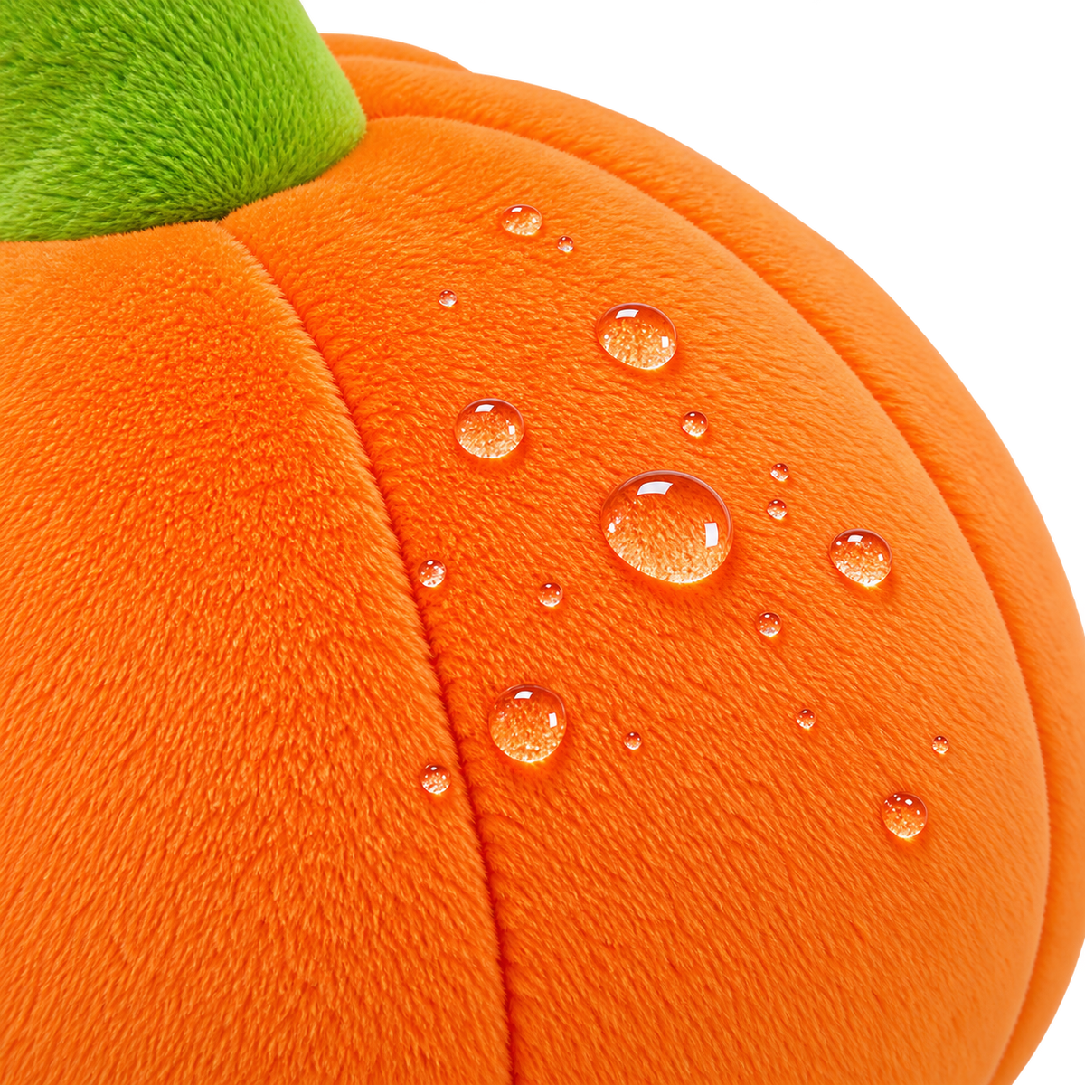 Pumpkin Plush Dog Toy