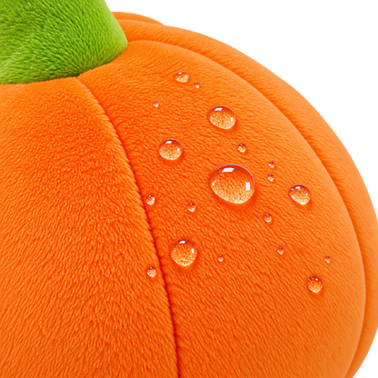 Pumpkin Plush Dog Toy