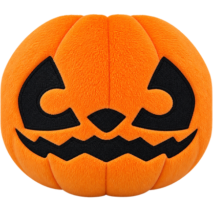 Pumpkin Plush Dog Toy
