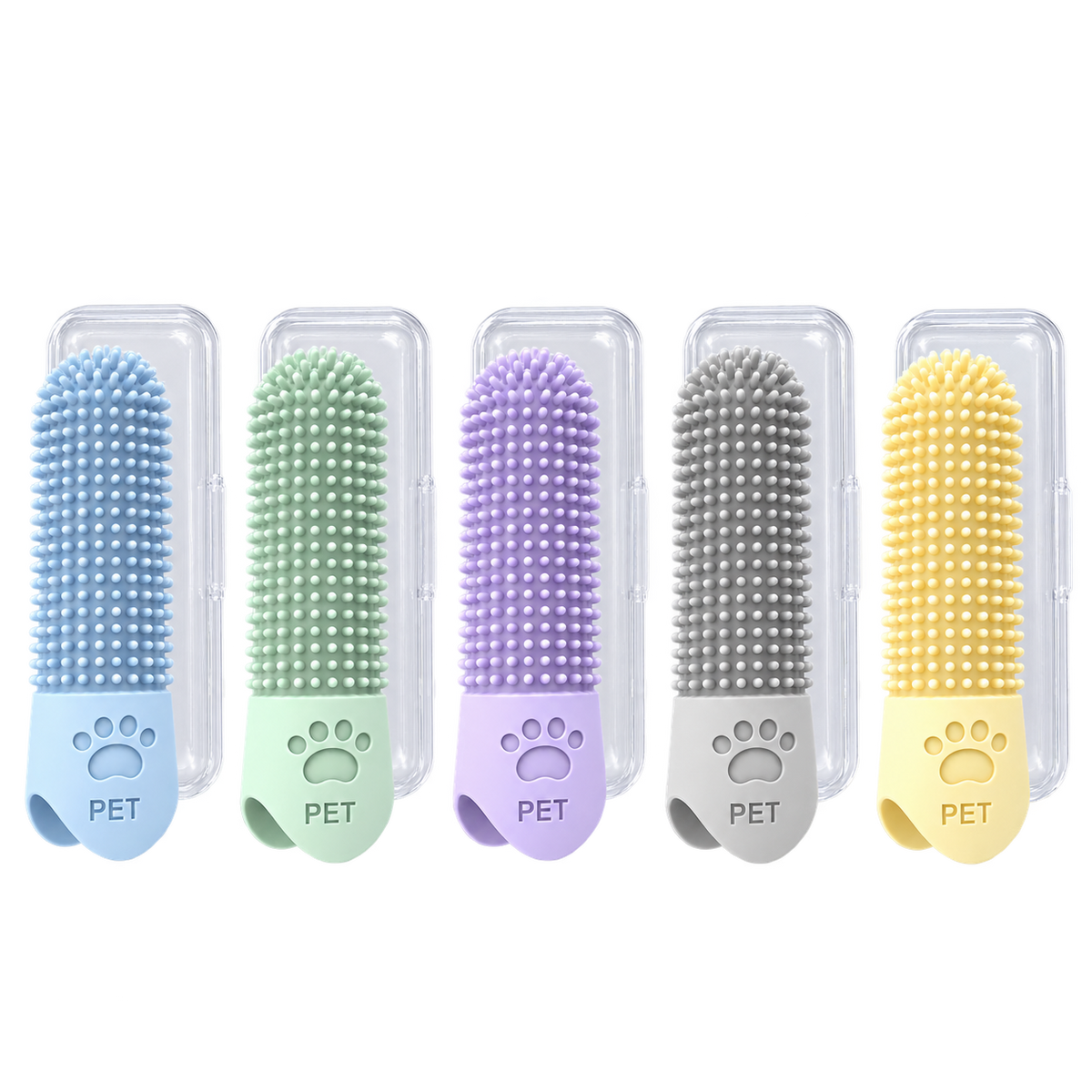 Silicone Finger Toothbrush for Pets
