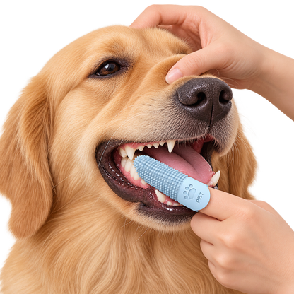 Silicone Finger Toothbrush for Pets