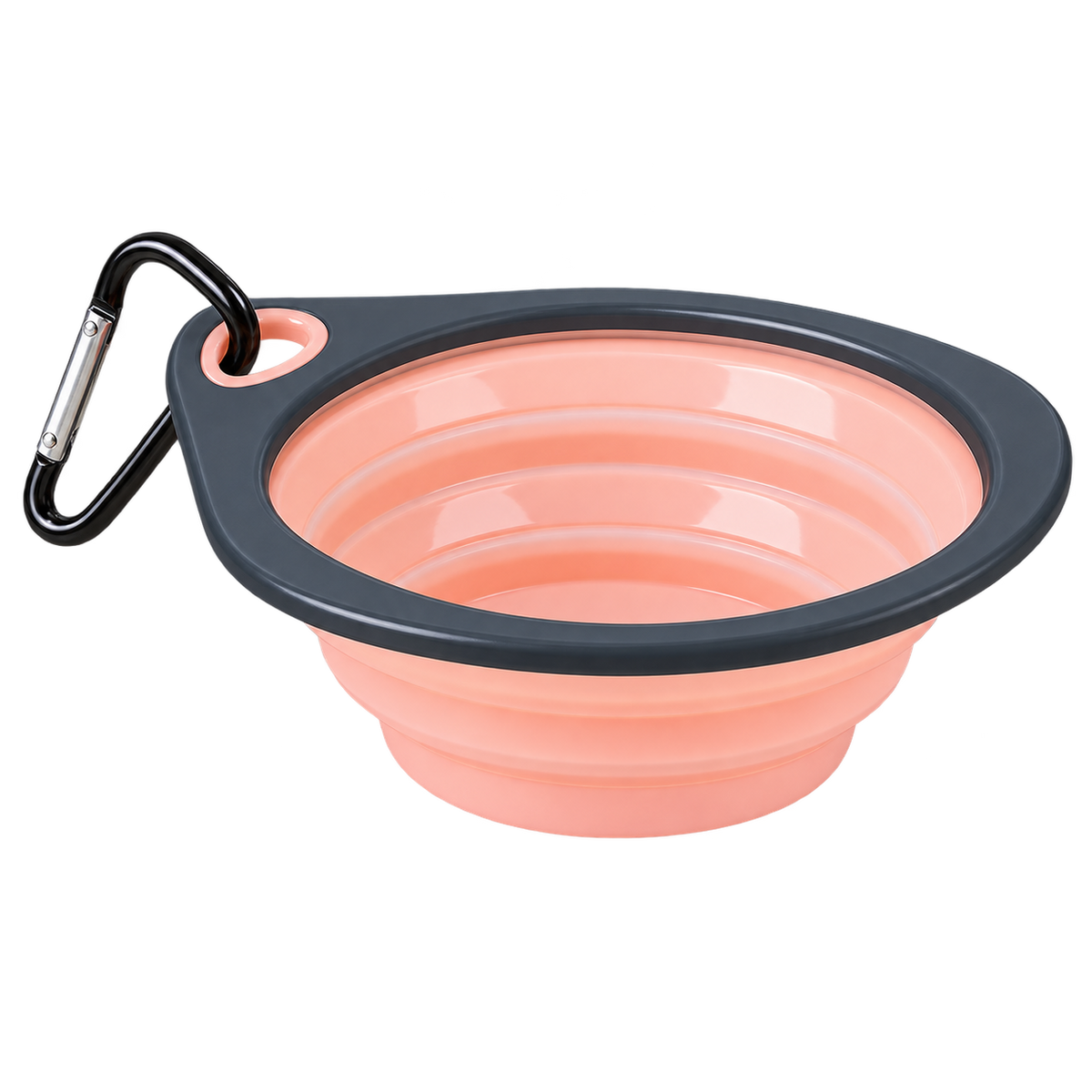 Diamond-Shaped Collapsible Travel Bowl