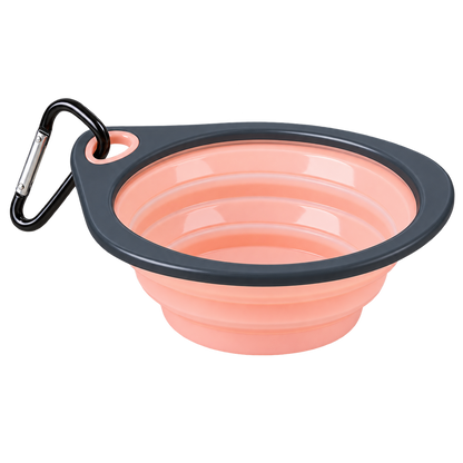 Diamond-Shaped Collapsible Travel Bowl