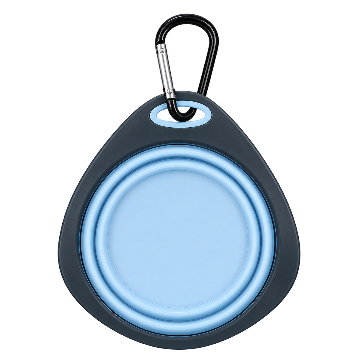Diamond-Shaped Collapsible Travel Bowl