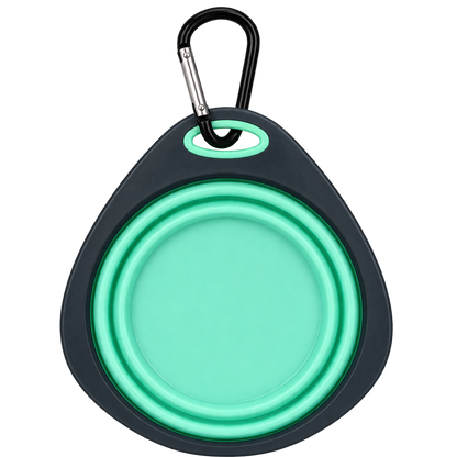 Diamond-Shaped Collapsible Travel Bowl